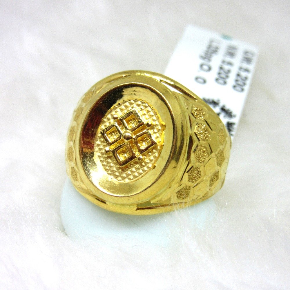 Gold Classic Gents Ring