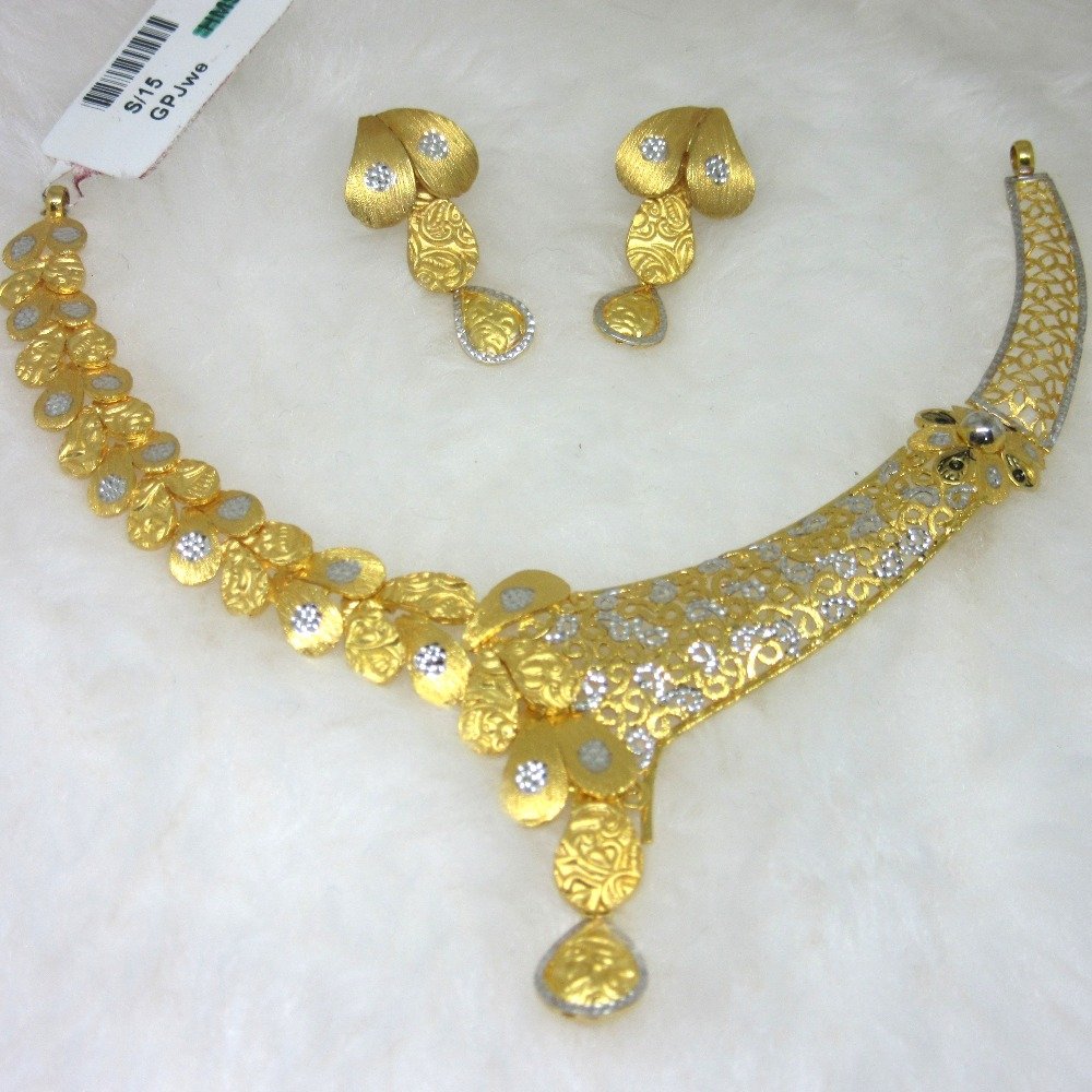 New casting designer gold 22k hm916 set