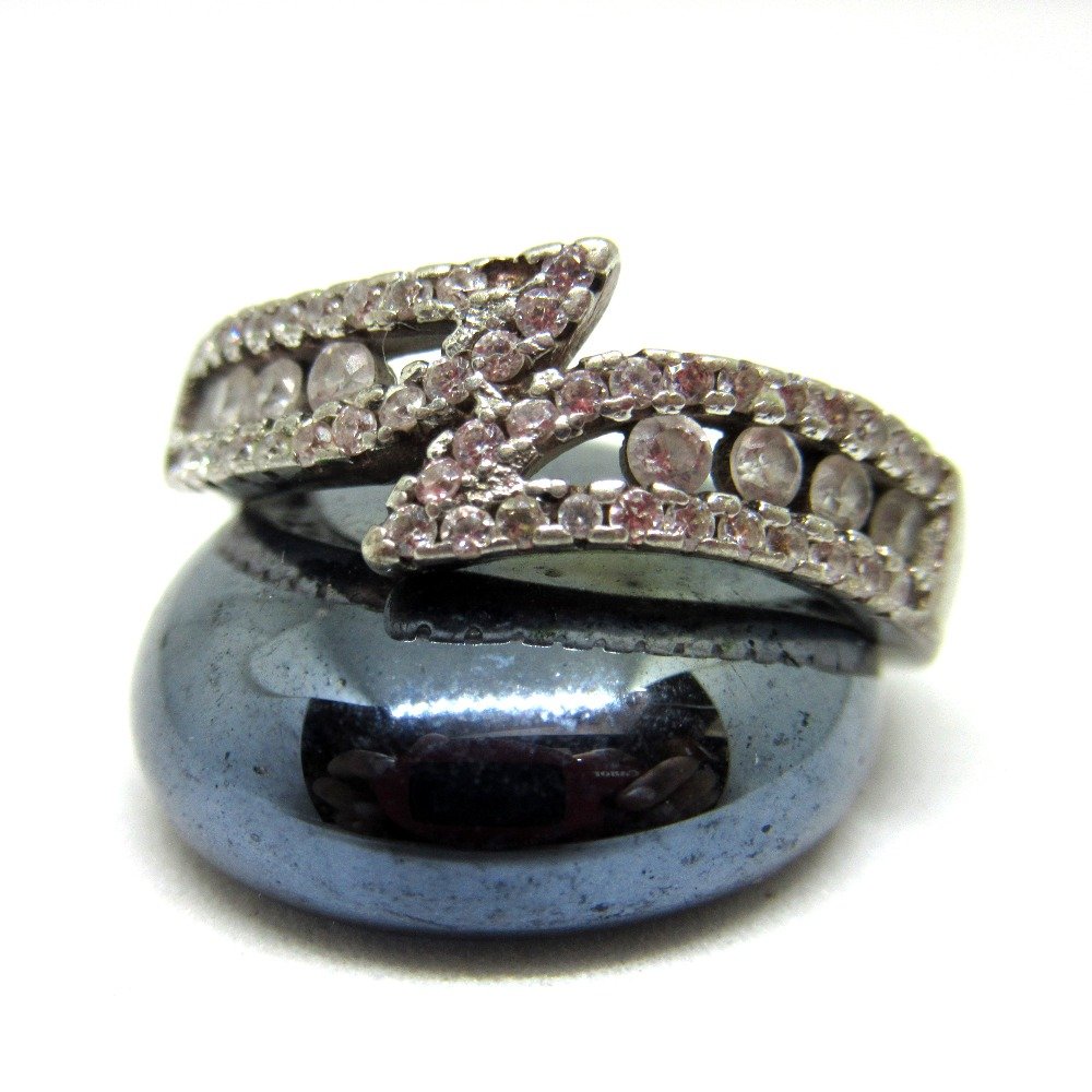 Silver 925 classic cross type ring sr925-38