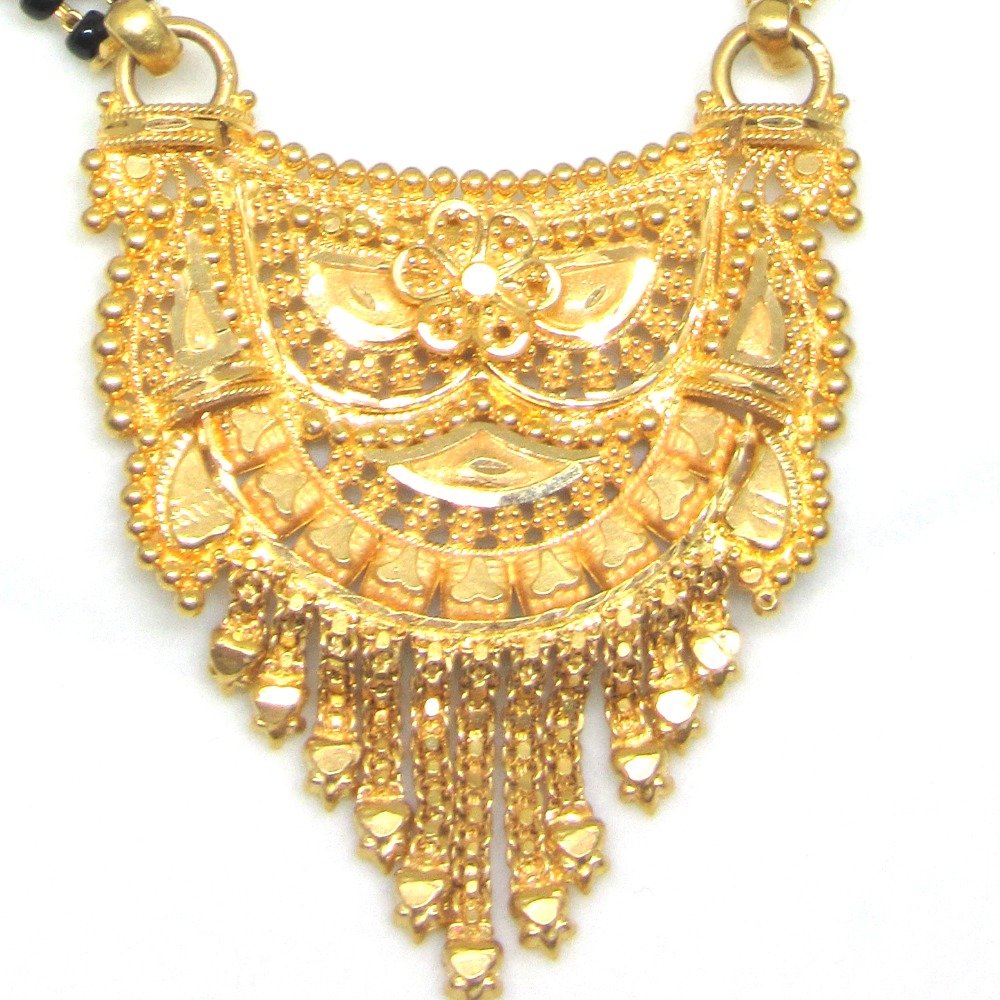 Gold 22k hm916 mangalsutra