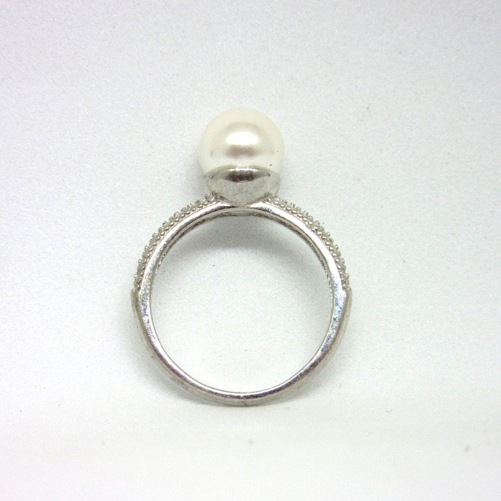925 silver pearl victorion classic design ring sr925-283