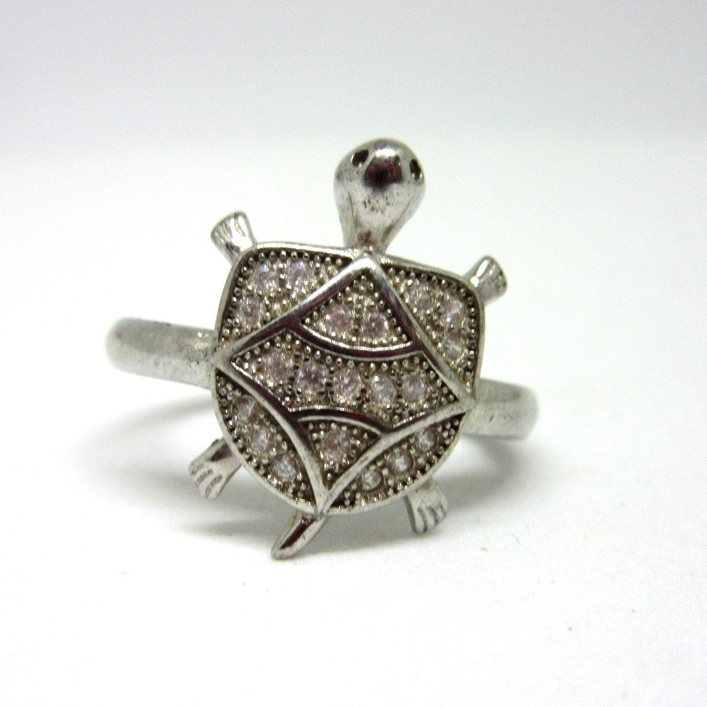 Silver 925 tortoise ring sr925-40