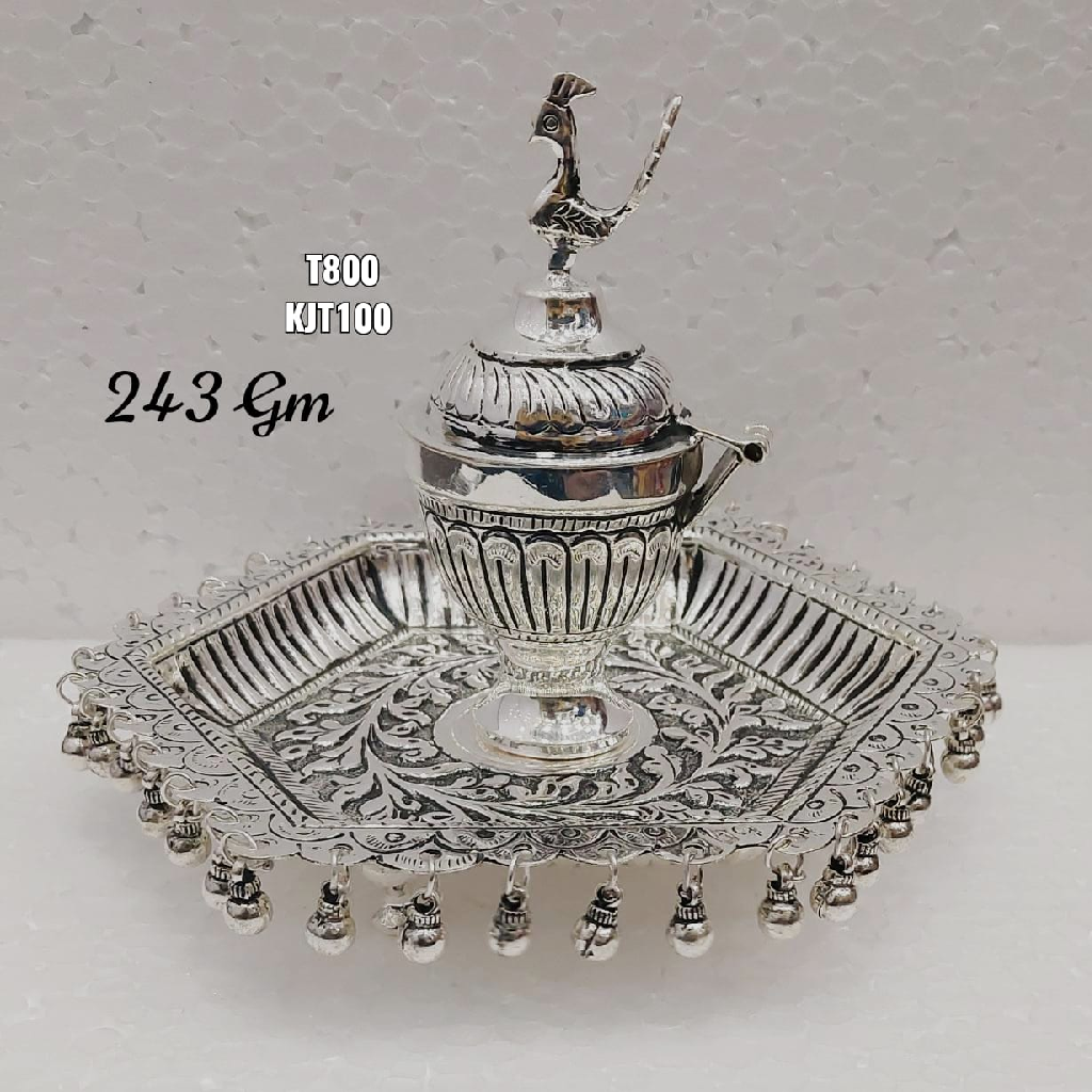 SILVER FINE OXIDISED KANKAVATI