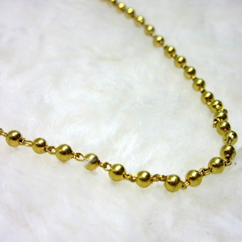 Gold Ball Fancy Chain