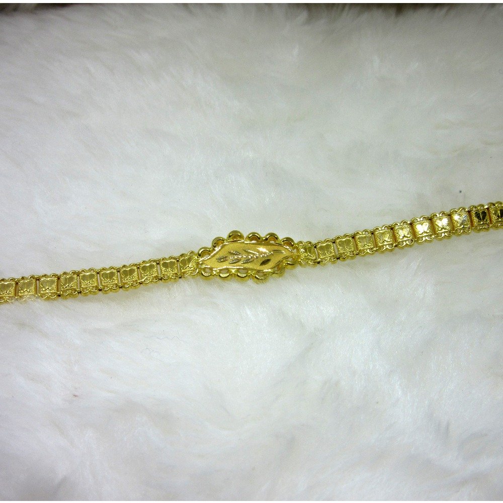 Gold Light Weight Bracelet