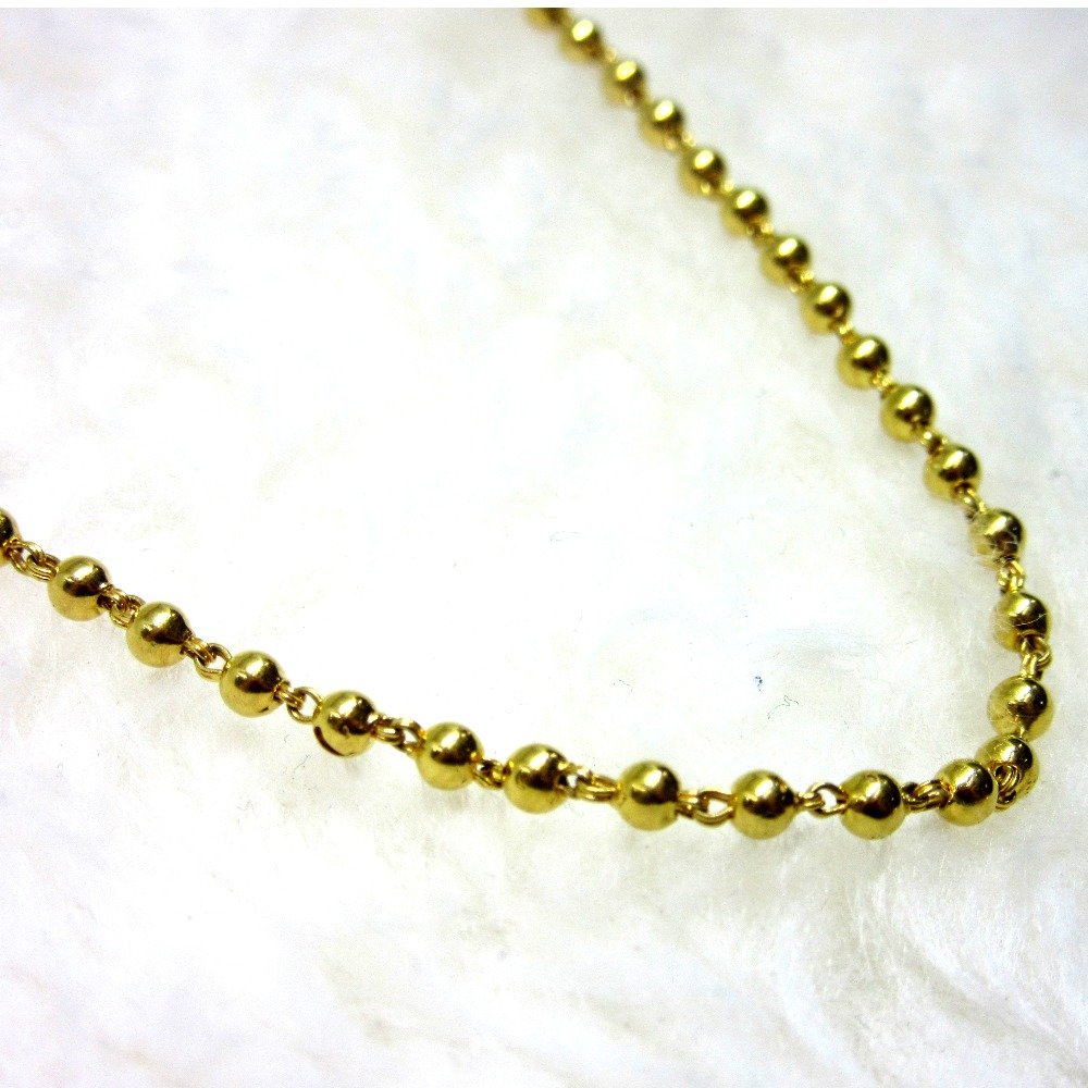 Gold Ball Chain