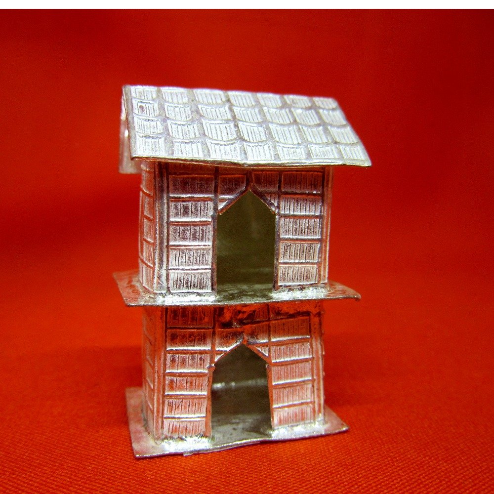 Silver home(house) for shastra pooja vidhi