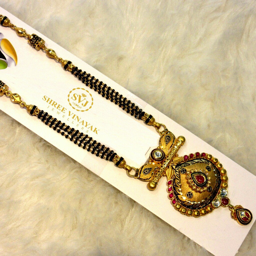 22k Hallmark Antique Mangalsutra