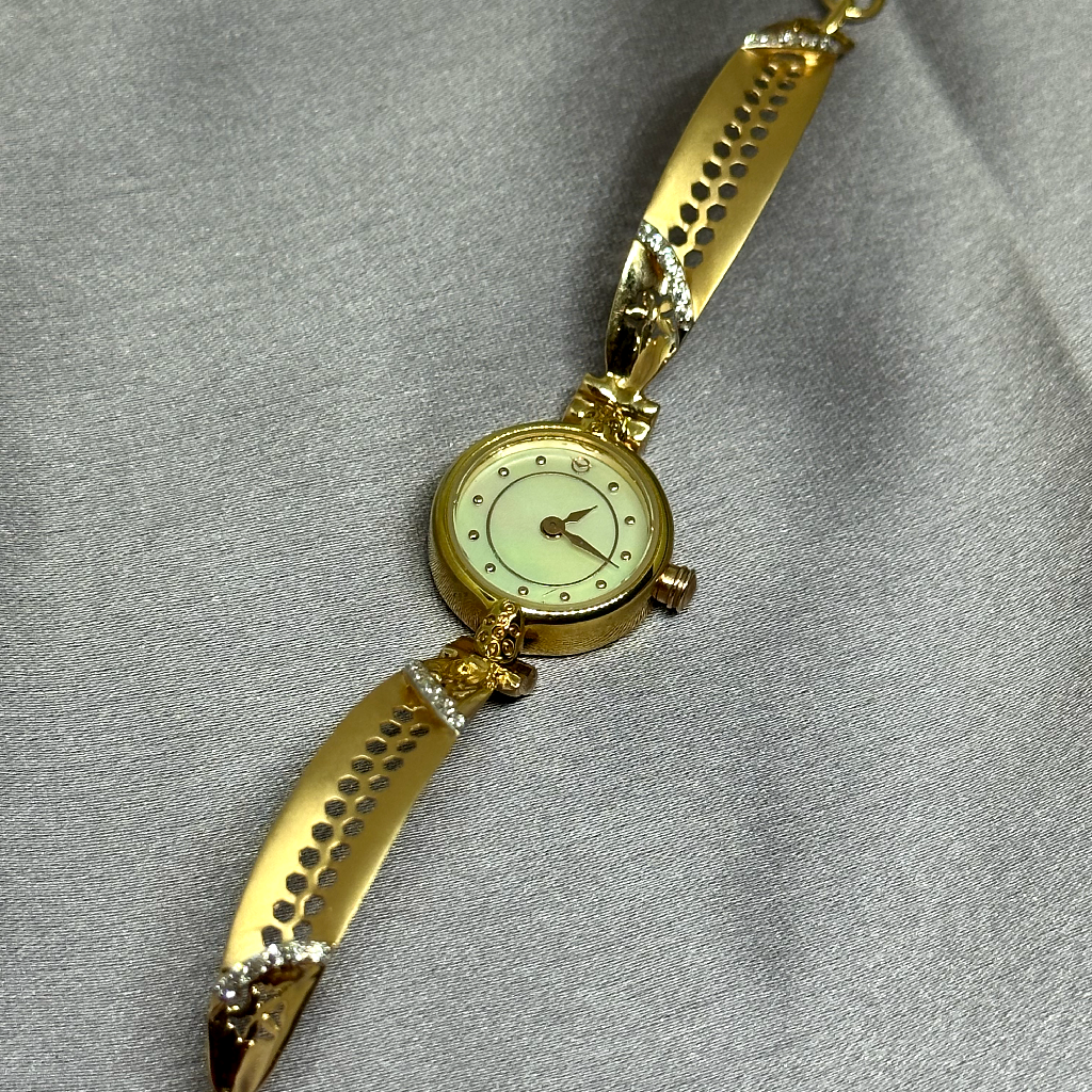 Gold 18k Ladies Watch