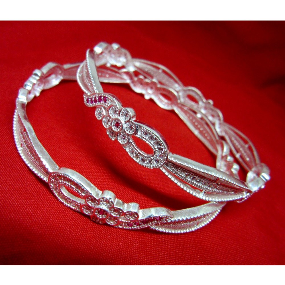 Silver 925 dailywear bangles sk925-20