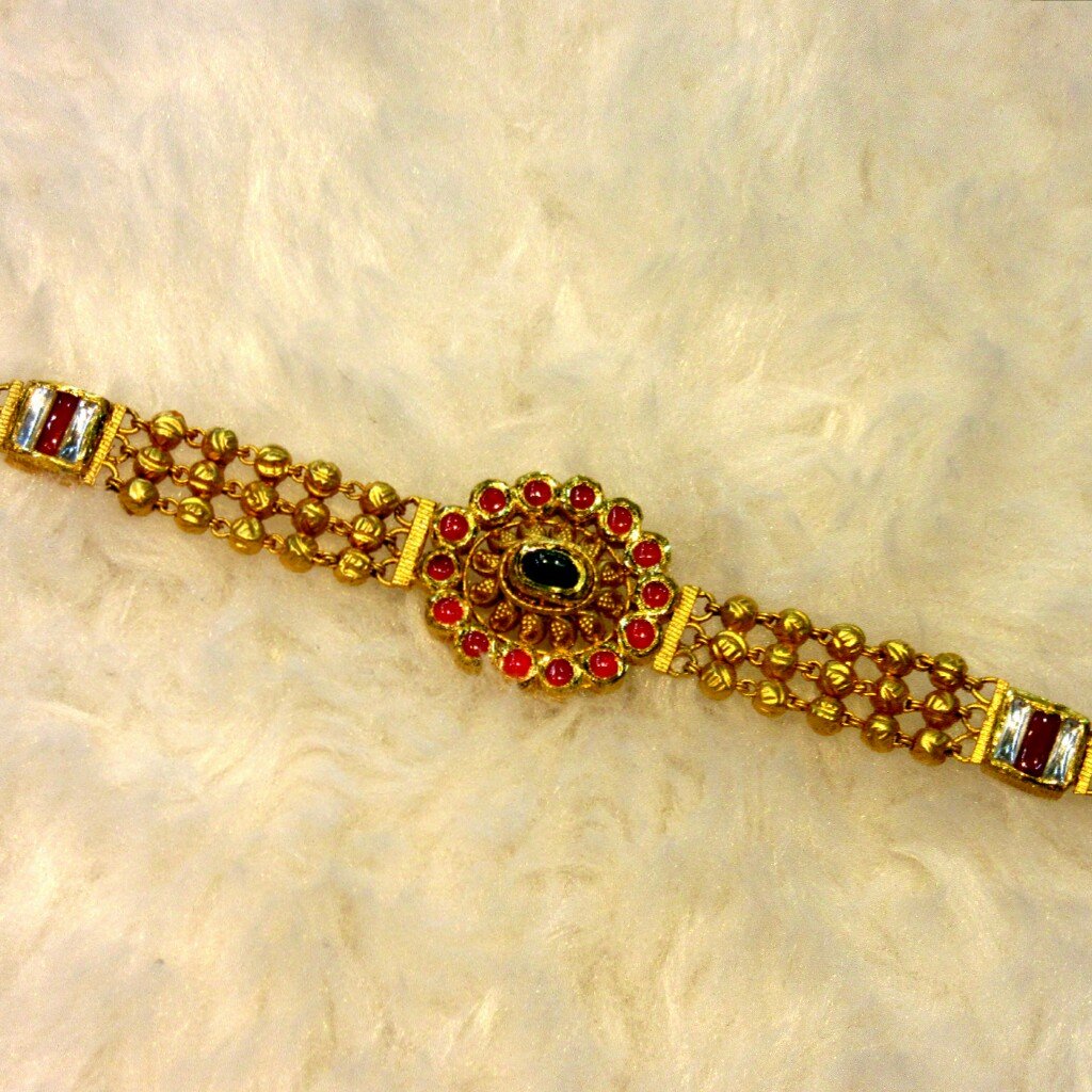 22k 916 Hallmark Jadtar Bracelet