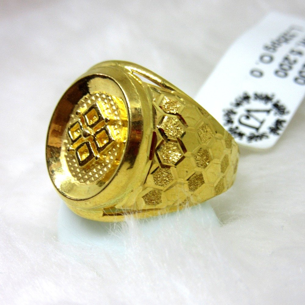 Gold Classic Gents Ring