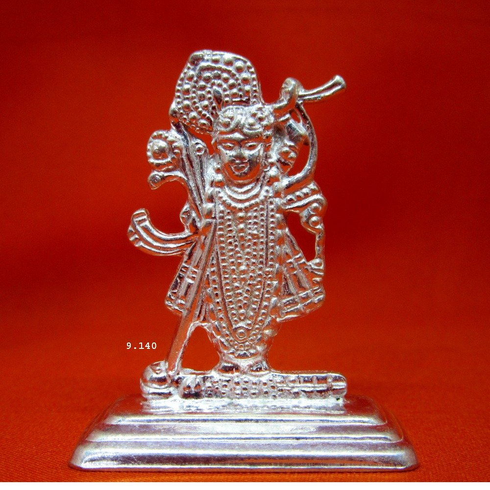 Silver Shreenathji Statue(Murti) MRT-142