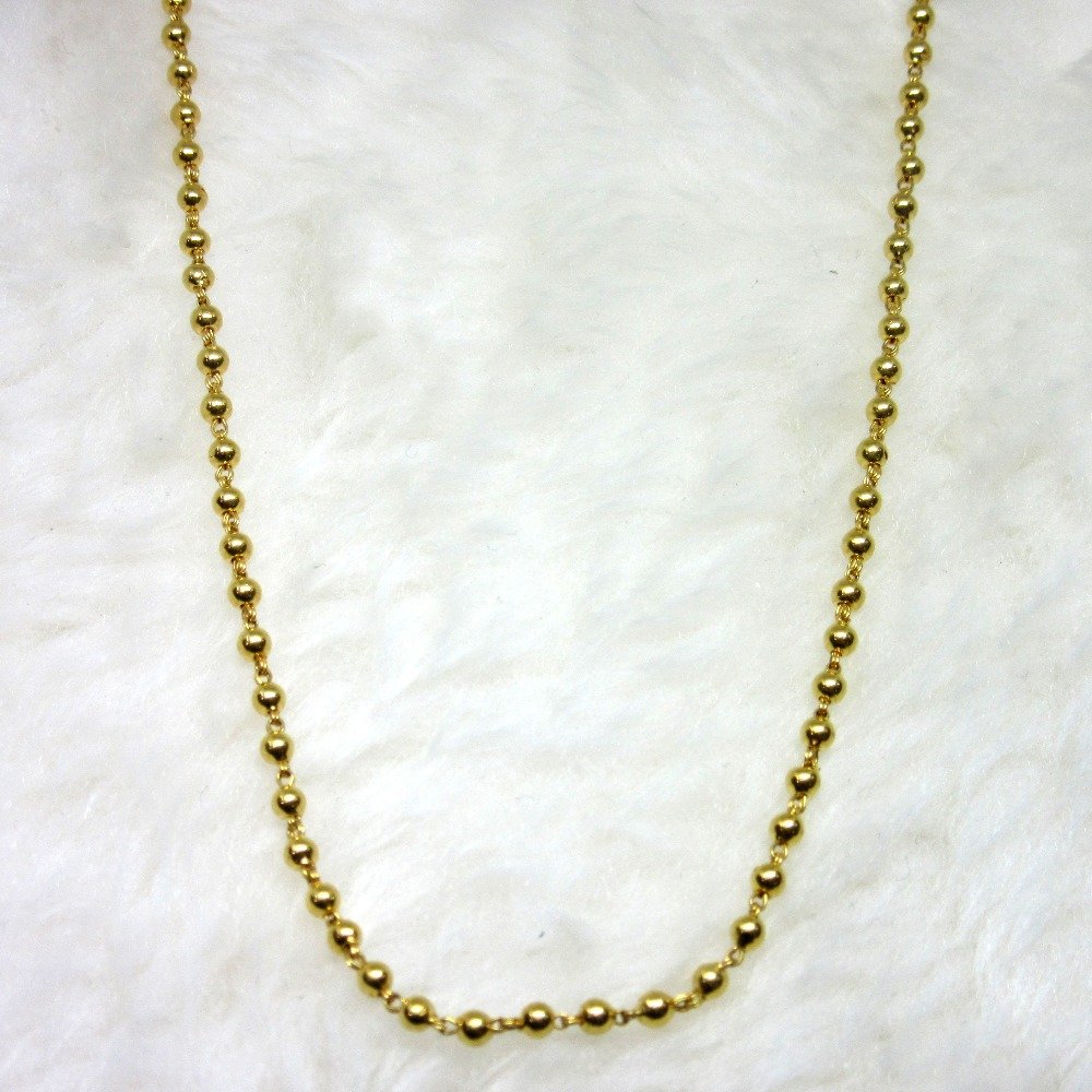 Gold Ball Chain