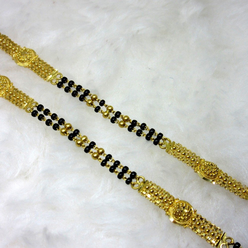 Gold culcutti mangalsutra