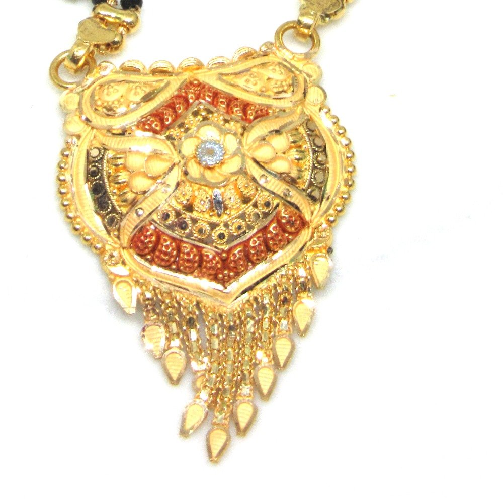 Gold Semi Culcutti mangalsutra