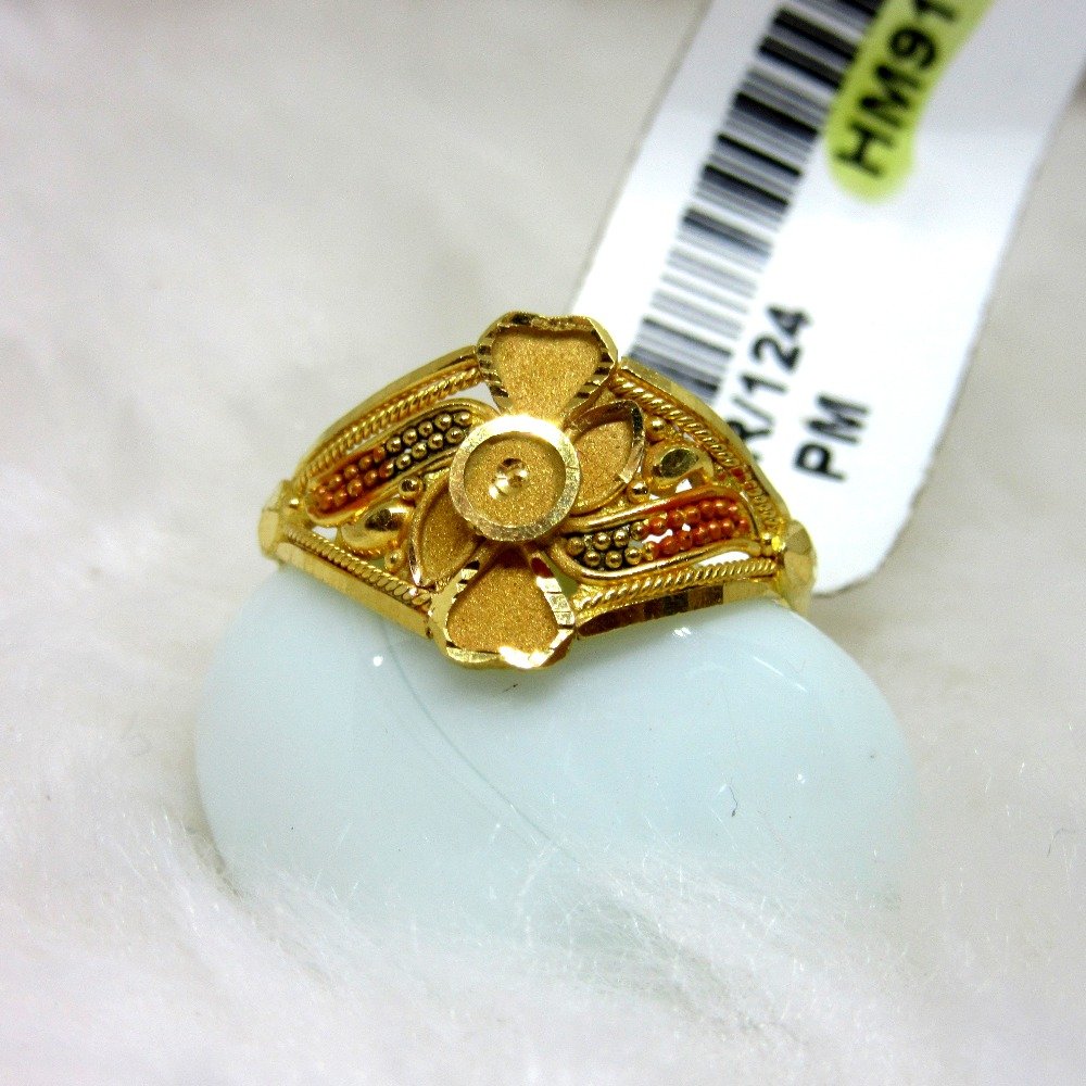Gold Designer Ladies Ring